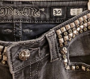 Miss Me Studded bling skinny